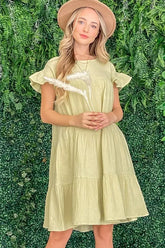 And The Why Cotton Gauze Baby Doll Casual Dress OutfitFlow